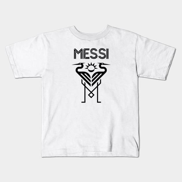 Messi Inter Miami Kids T-Shirt by Alfa Centauri